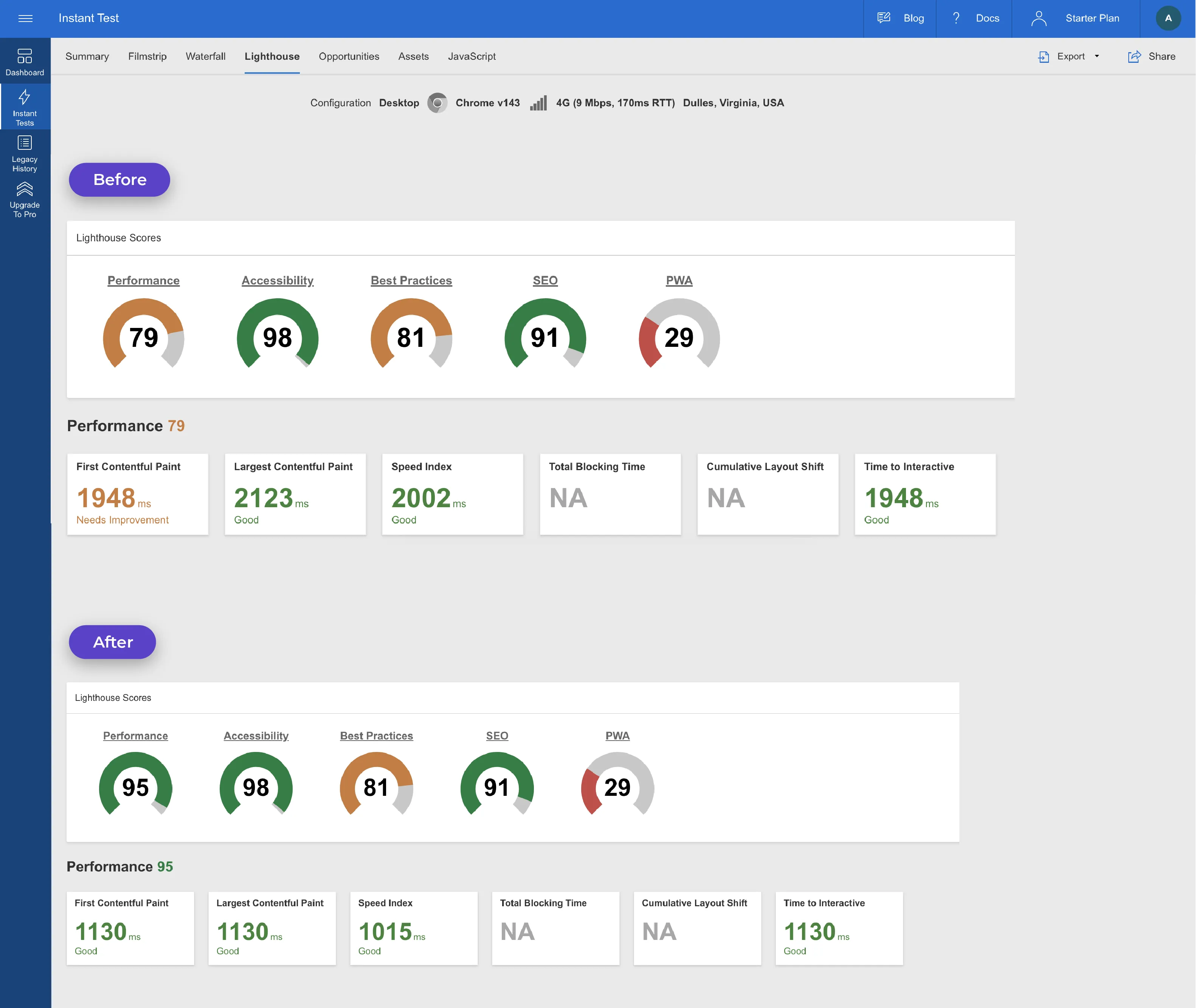 WebPageTest Screenshot